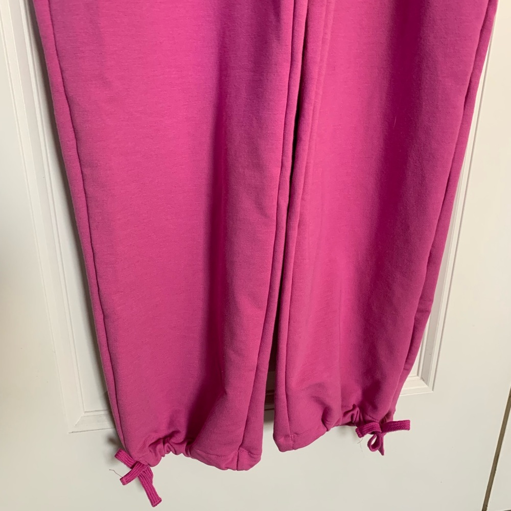 Nike DryFit Pink Purple Yoga Jumpsuit Size XS New - Picture 7 of 9